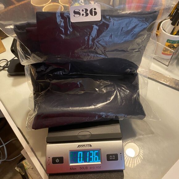 Jessica Howard Linen Blend Blue Midi Dress Lined Zip Closure Slit Sides Size 12 - Picture 13 of 13